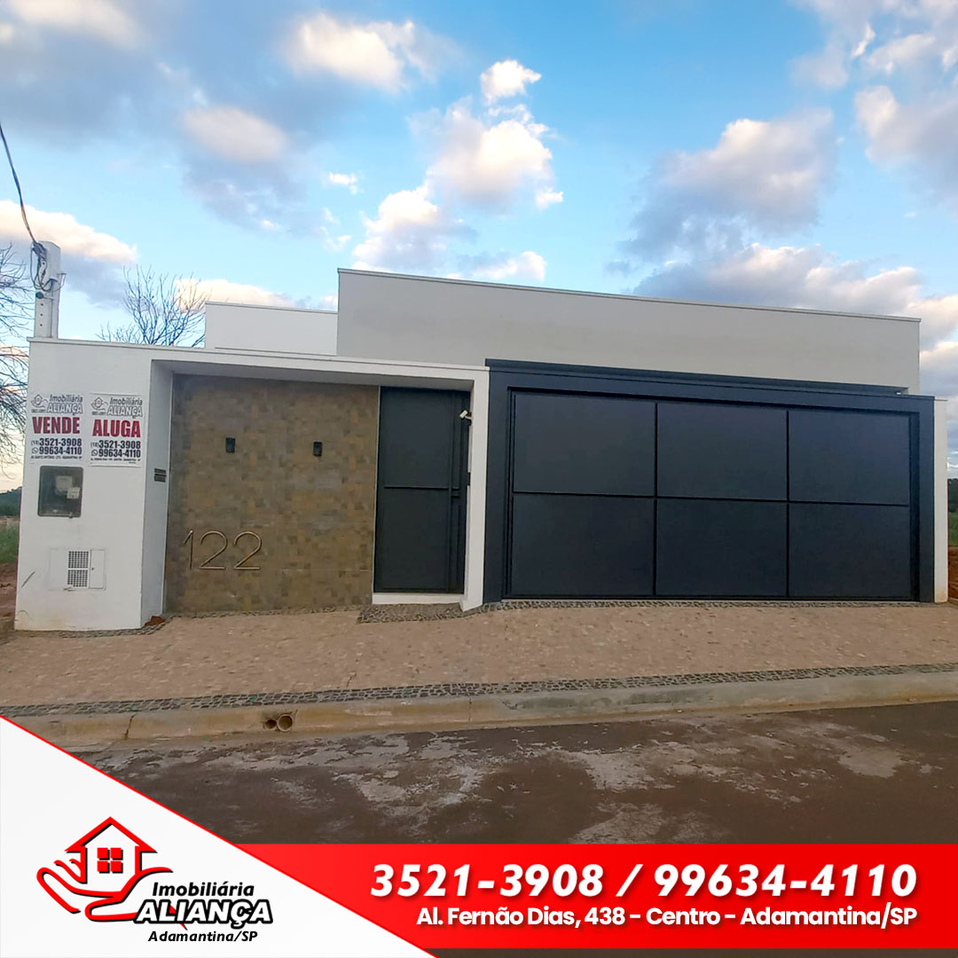 Casa com 2 Quartos e 1 Suíte para Venda em Adamantina