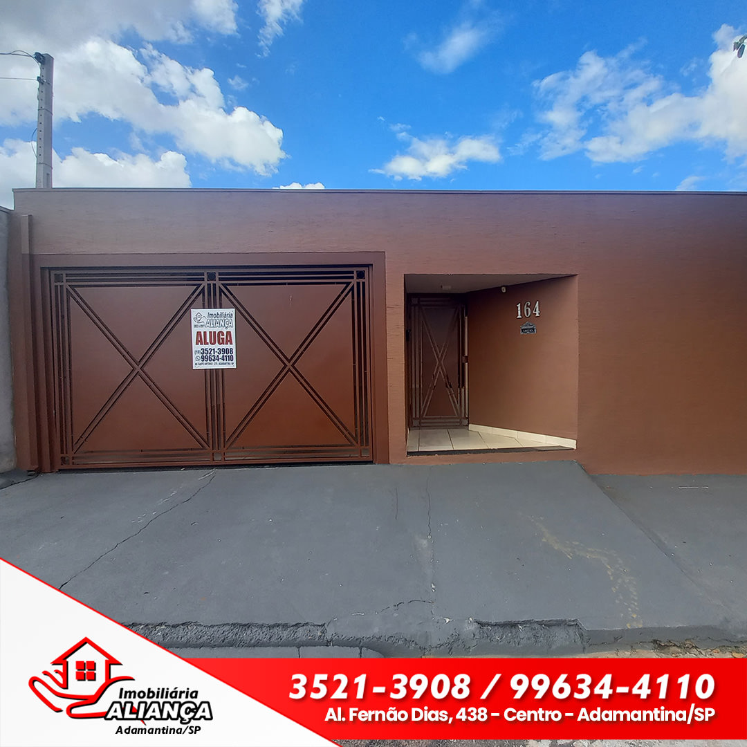 Casa com 2 quartos e 1 suíte à venda em Adamantina