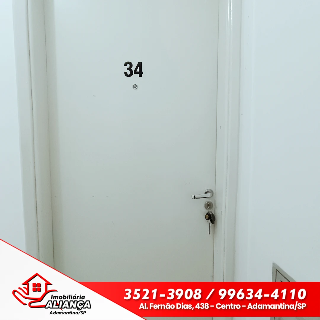 Apartamento com 2 quartos para alugar em Adamantina