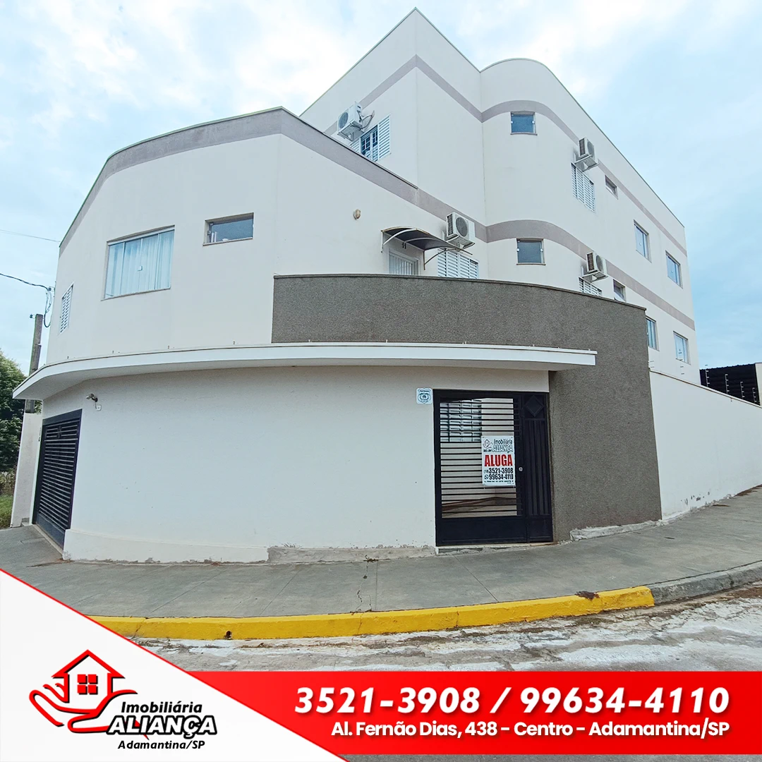 Apartamento com 1 quarto para alugar em Adamantina
