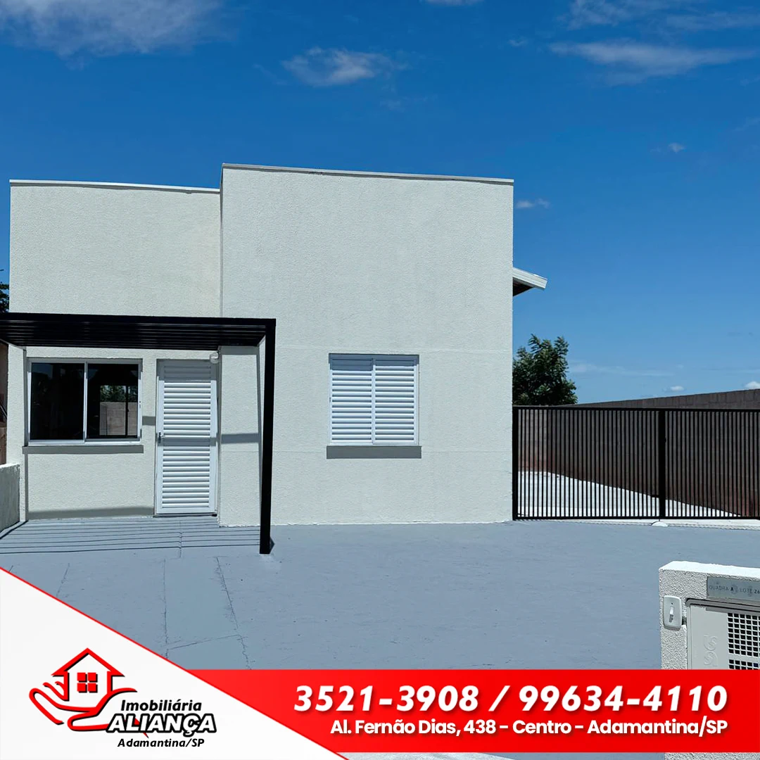 Casa com 2 quartos e 1 suíte à venda em Adamantina