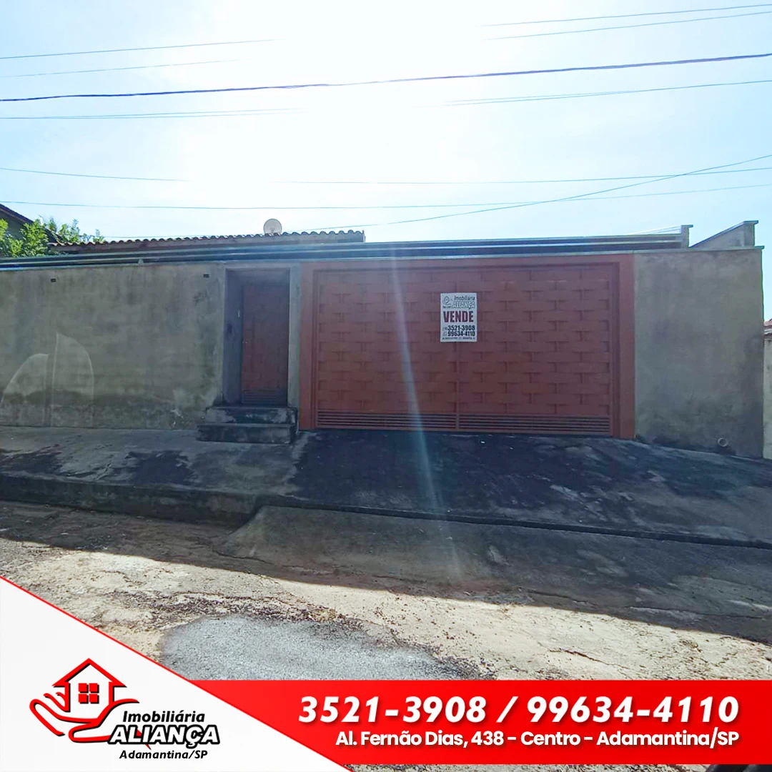 Casa com 2 quartos à venda em Adamantina