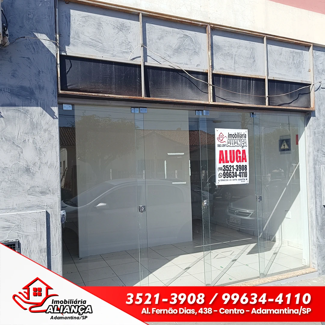 Sala comercial para alugar em Adamantina
