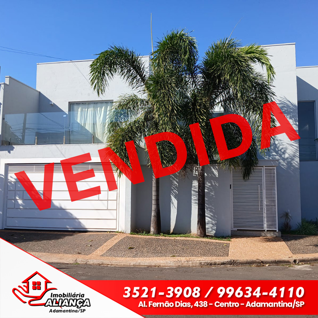 Casa com 1 quarto e 2 suítes à venda em Adamantina