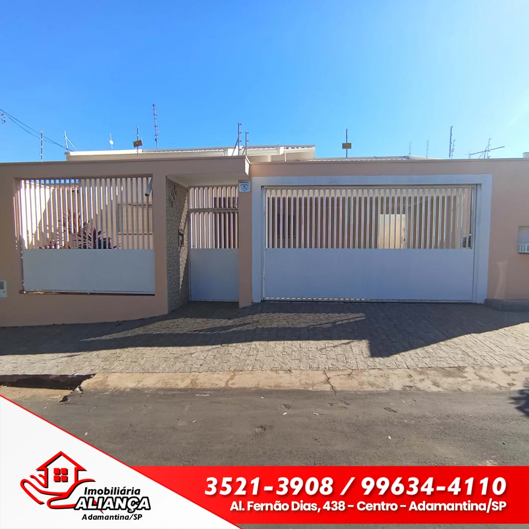 Casa com 4 suítes para alugar em Adamantina