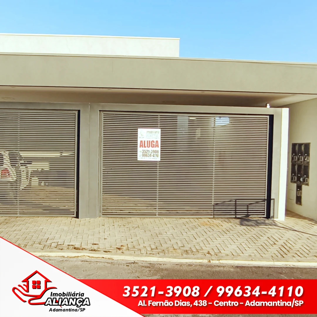 Apartamento com 1 quarto para alugar em Adamantina