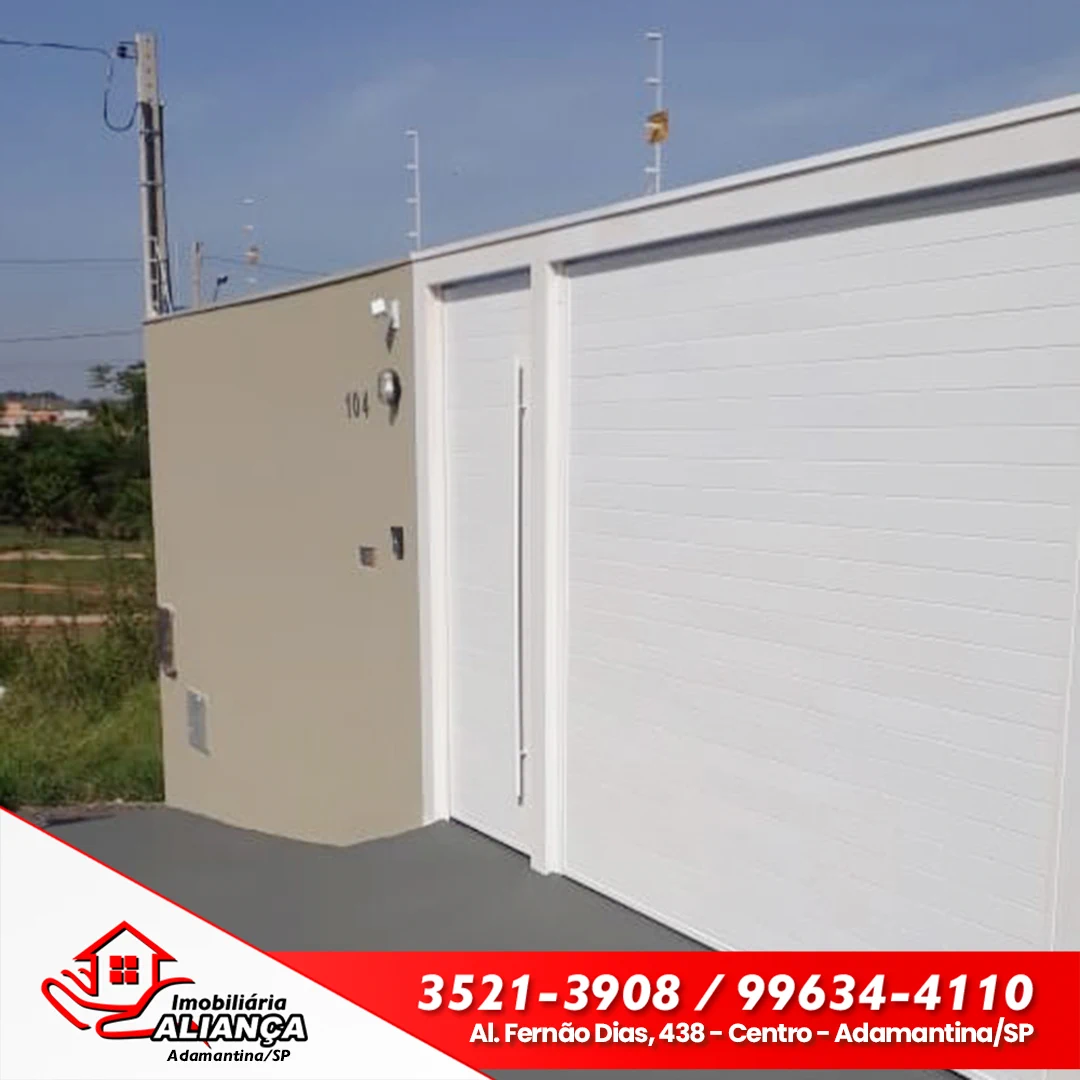 Casa com 2 quartos para alugar em Adamantina
