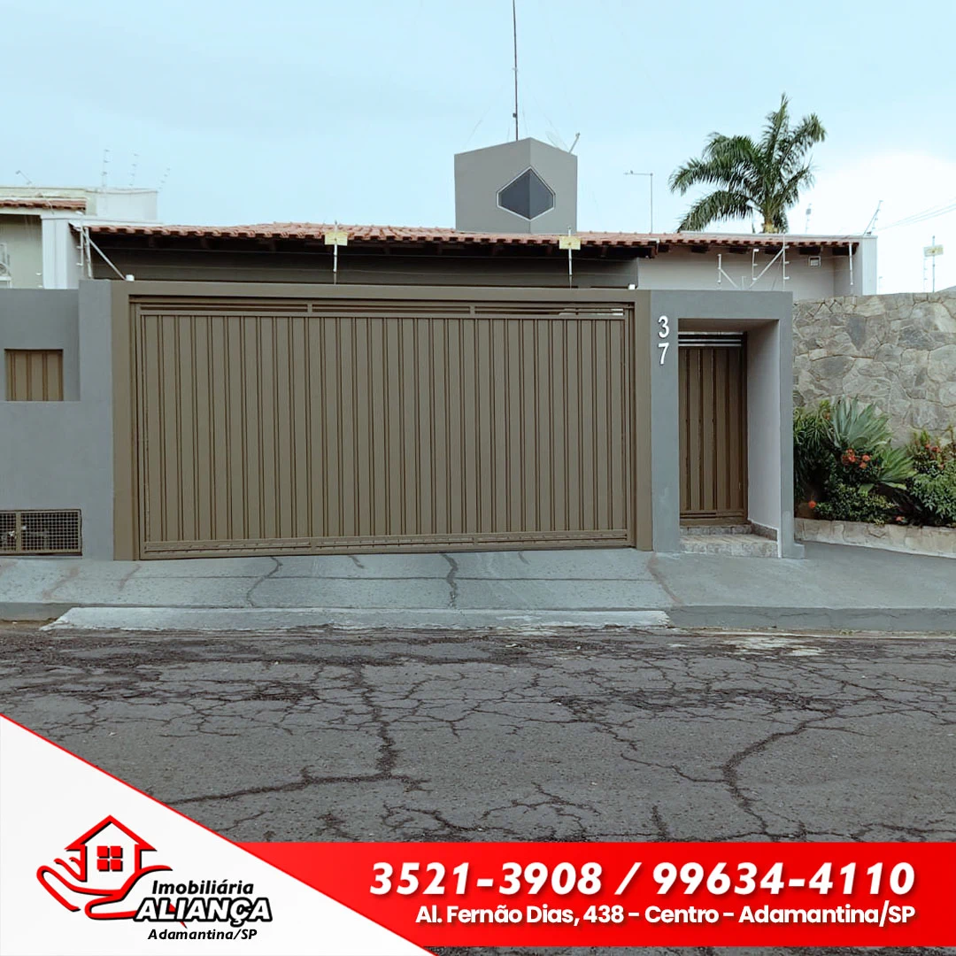 Casa com 4 suítes à venda em Adamantina