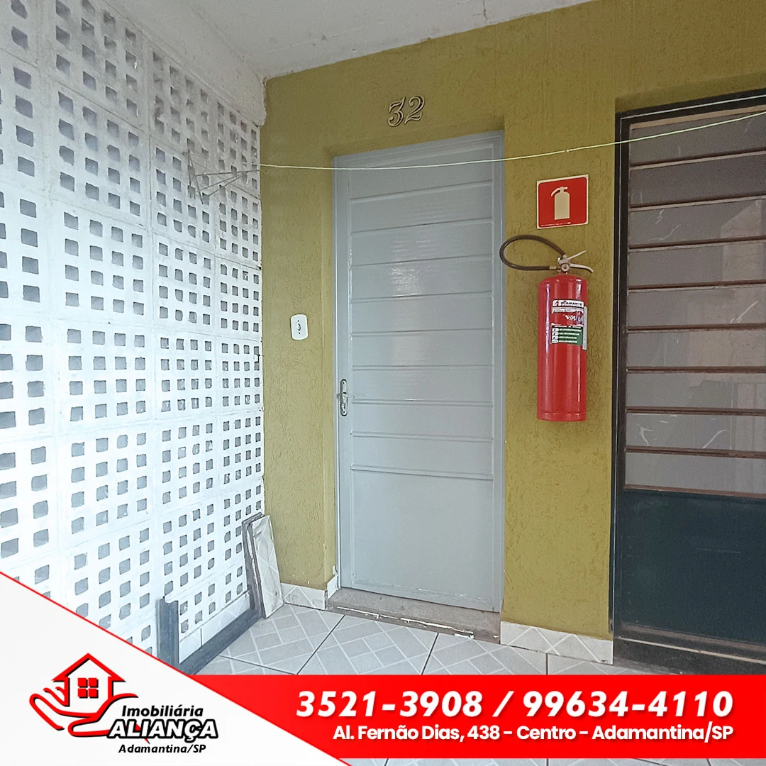 Apartamento com 2 quartos para alugar em Adamantina
