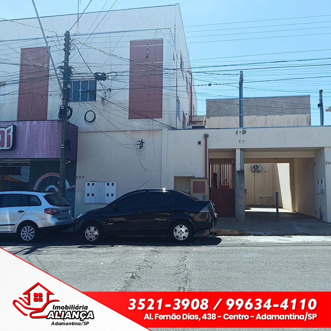 Apartamento com 1 quarto para alugar em Adamantina