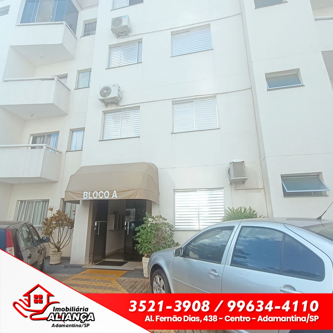 Apartamento com 2 quartos para alugar em Adamantina