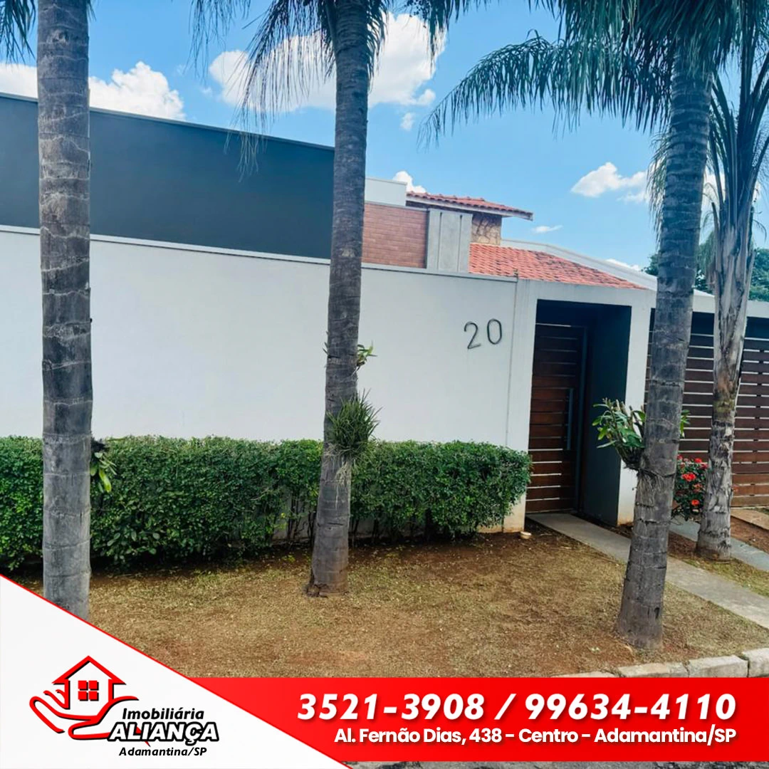 Casa com 2 quartos e 1 suíte à venda em Adamantina