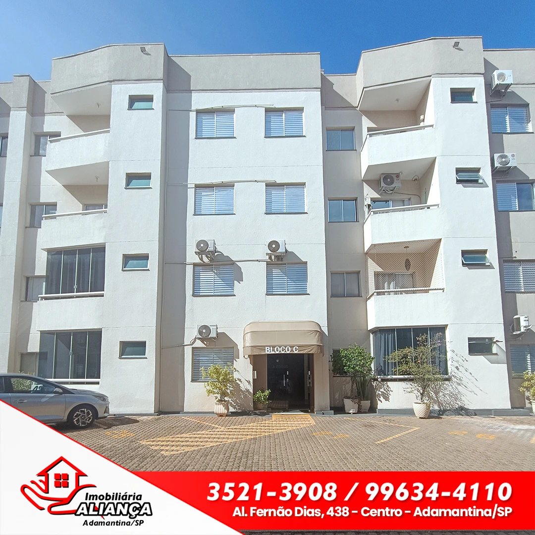 Apartamento com 2 quartos para alugar em Adamantina