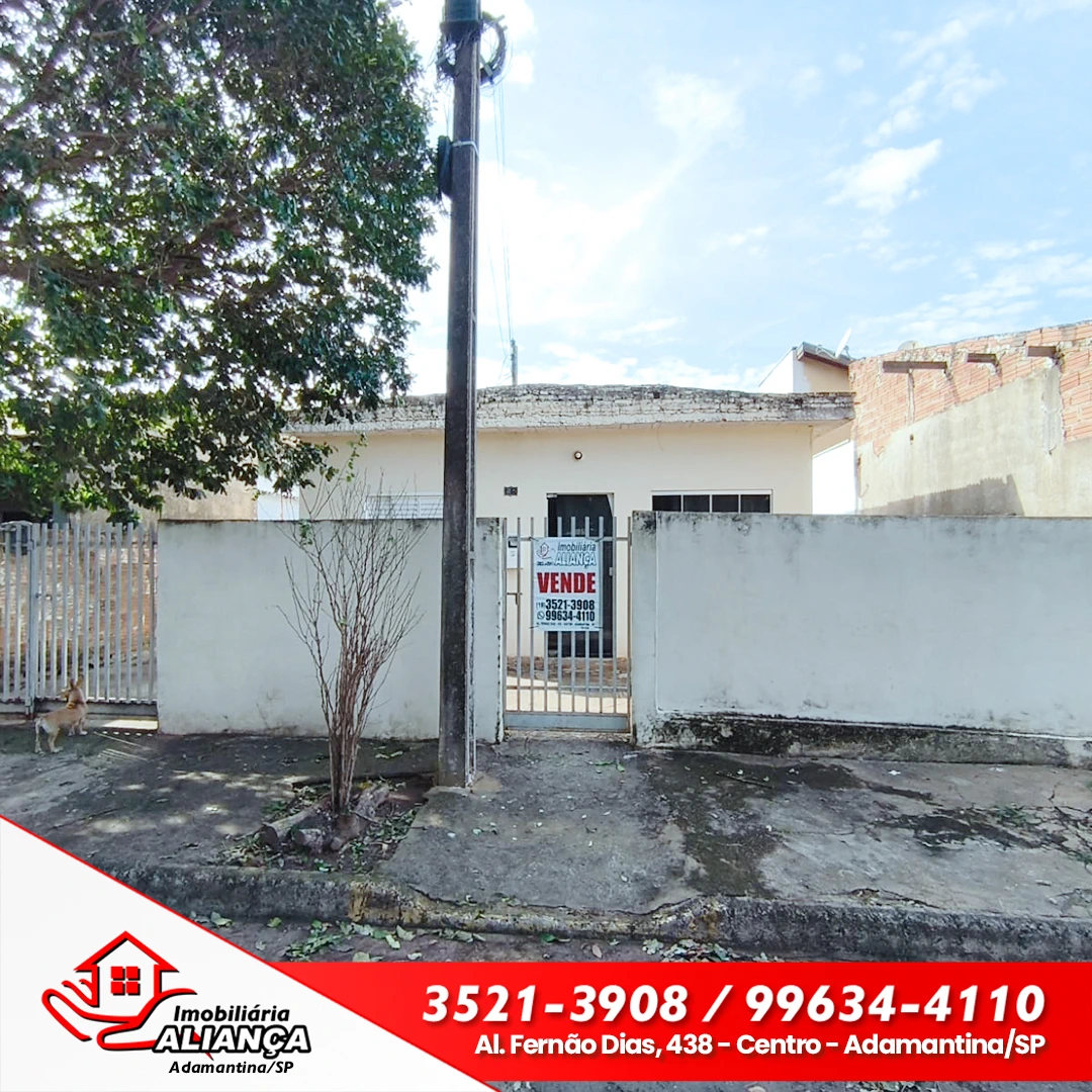Casa com 2 quartos à venda em Adamantina