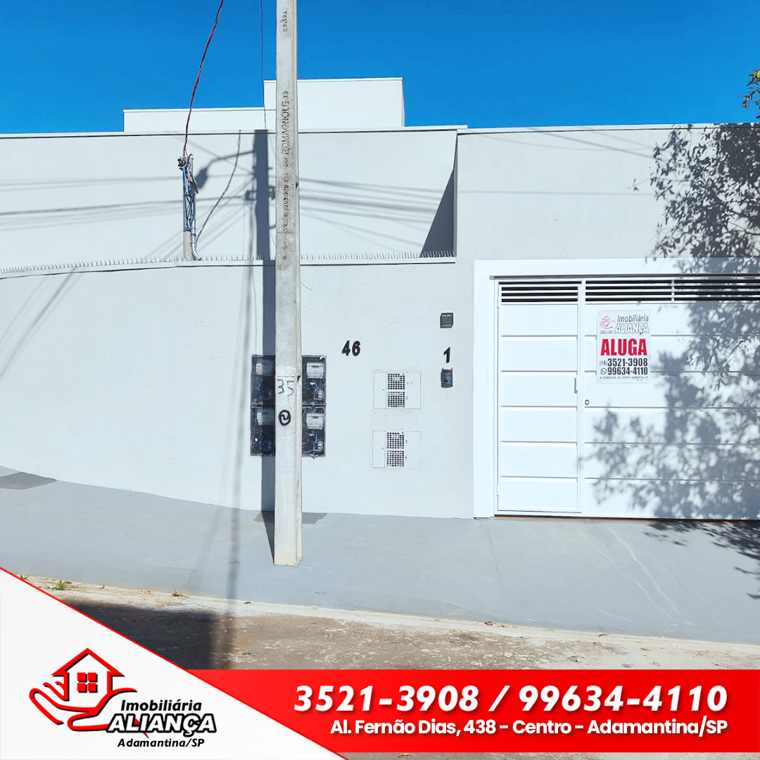 Apartamento com 2 quartos pra alugar em Adamantina