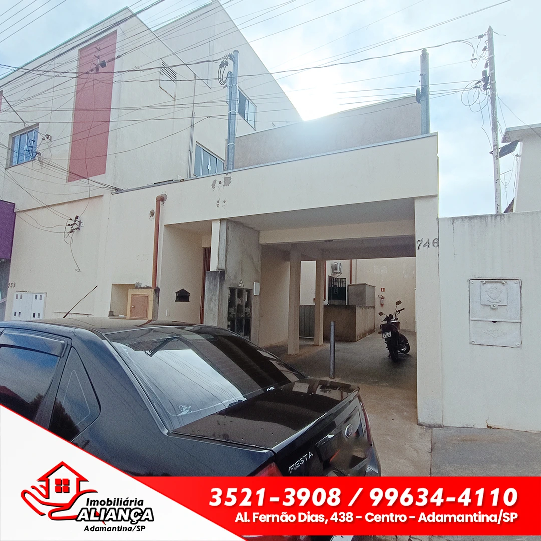 Apartamento com 1 quarto para alugar em Adamantina