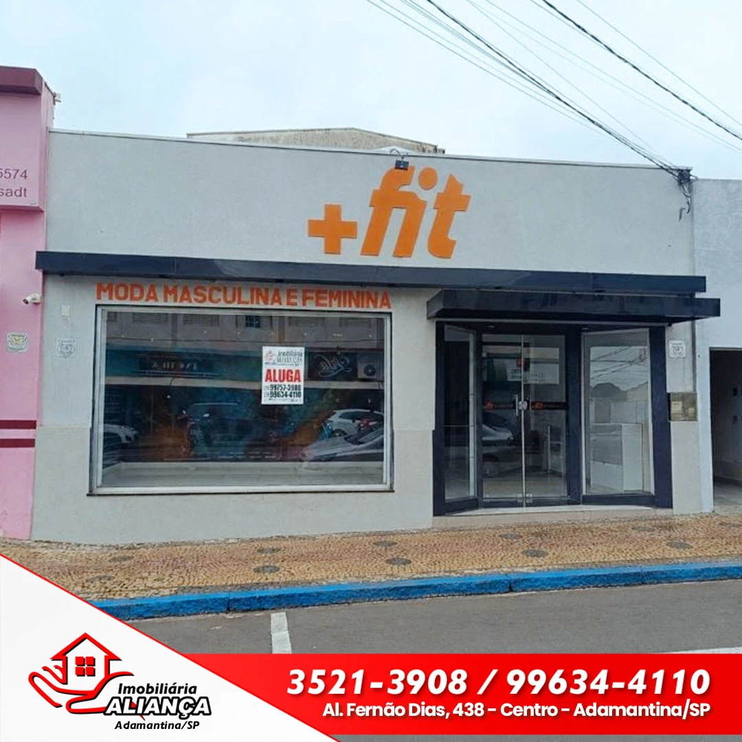 Sala comercial para alugar em Adamantina
