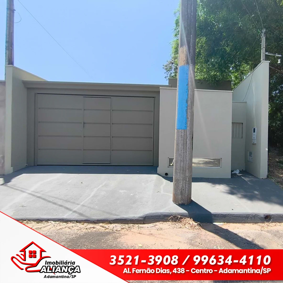 Casa com 2 quartos à venda em Adamantina
