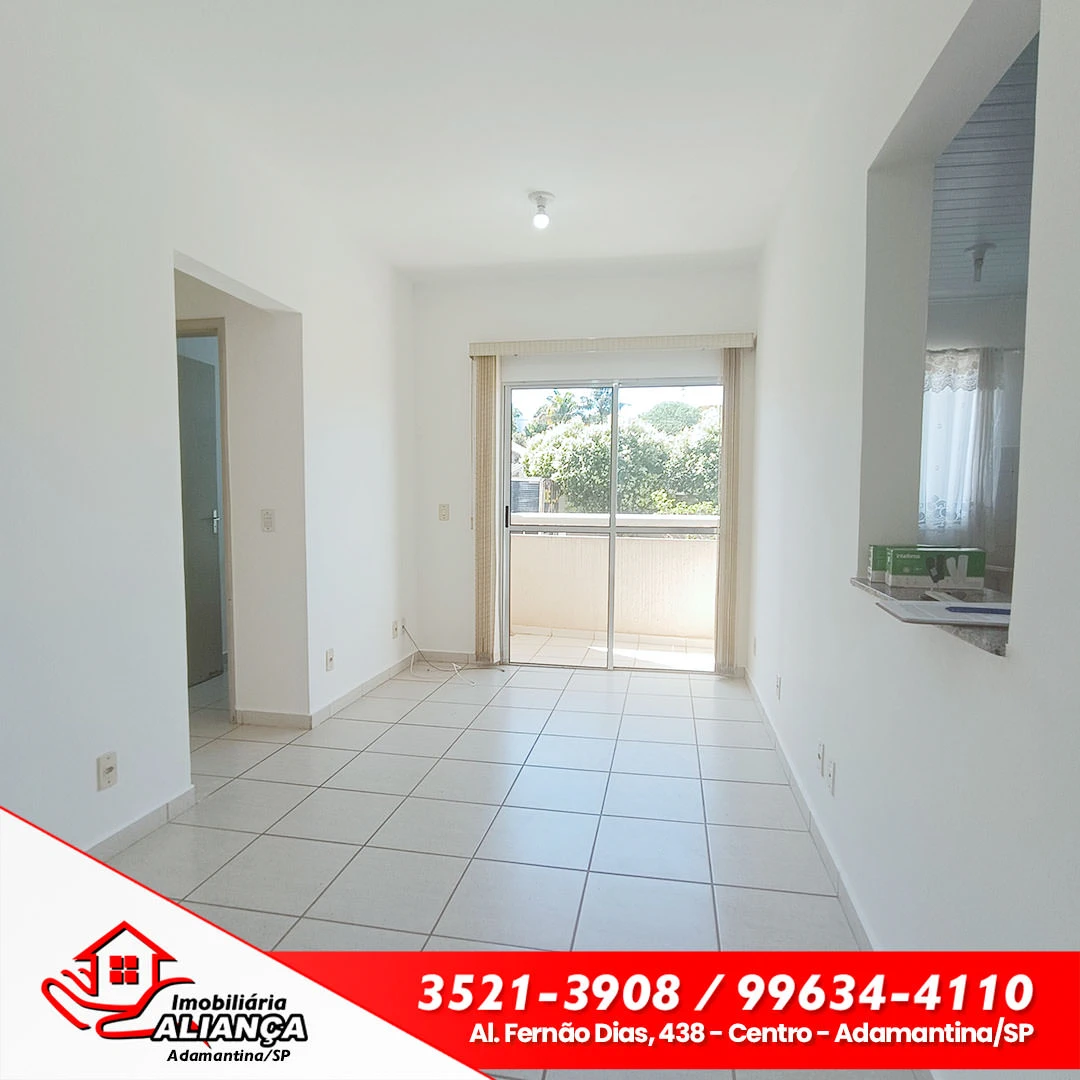 Apartamento com 2 quartos para alugar em Adamantina